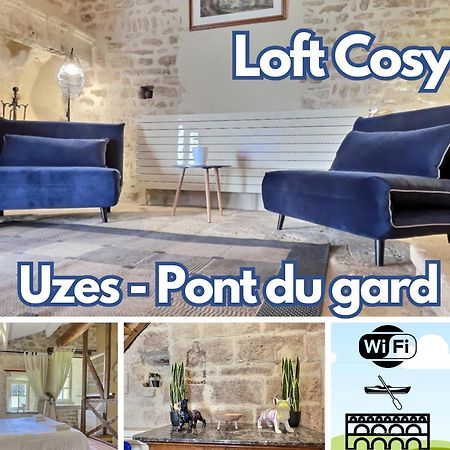 Chez Lydia - Loft Cosy, Depart Canoe A Pied, Proche Pont-Du-Gard Et Uzes Remoulins Exteriör bild